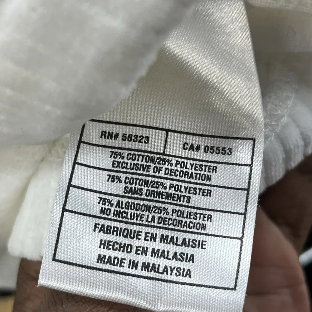 Air Jordan Sweater White Gray‎ Mens Large Color Block Track Jacket Full Zip Mock
